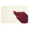 you go girl - 3D - Rood Badmat klein -3d