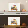 Clownvis - Oranje - Vis - Water Light Box met batterij (Wandlamp kind) middel -sfeer3_kind