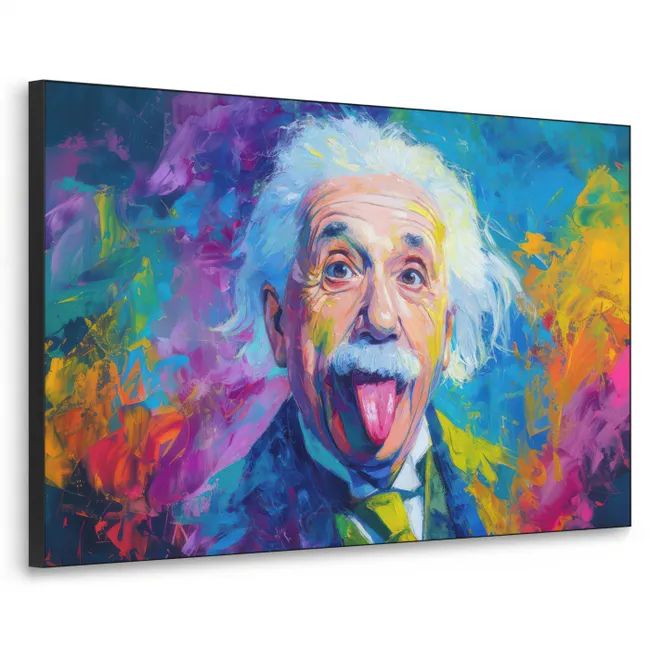 Art Frame - Alter Mann - Ausdrucksstark - Farbenfroh