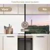 Vuurtoren - Duinlandschap - Zee keuken achterwand 2 middel -voor-na2_NL