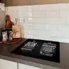 Bistro's Zwarte Bord Inductie beschermer vinyl 3mm middel -sfeer3