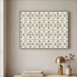 Floraal - Patroon - Kleurrijk Textielframe zwart klein 947 -sfeer2