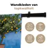 Citroenbomen - Geel - Deur - Potten Wandkleed katoen klein -sfeer2