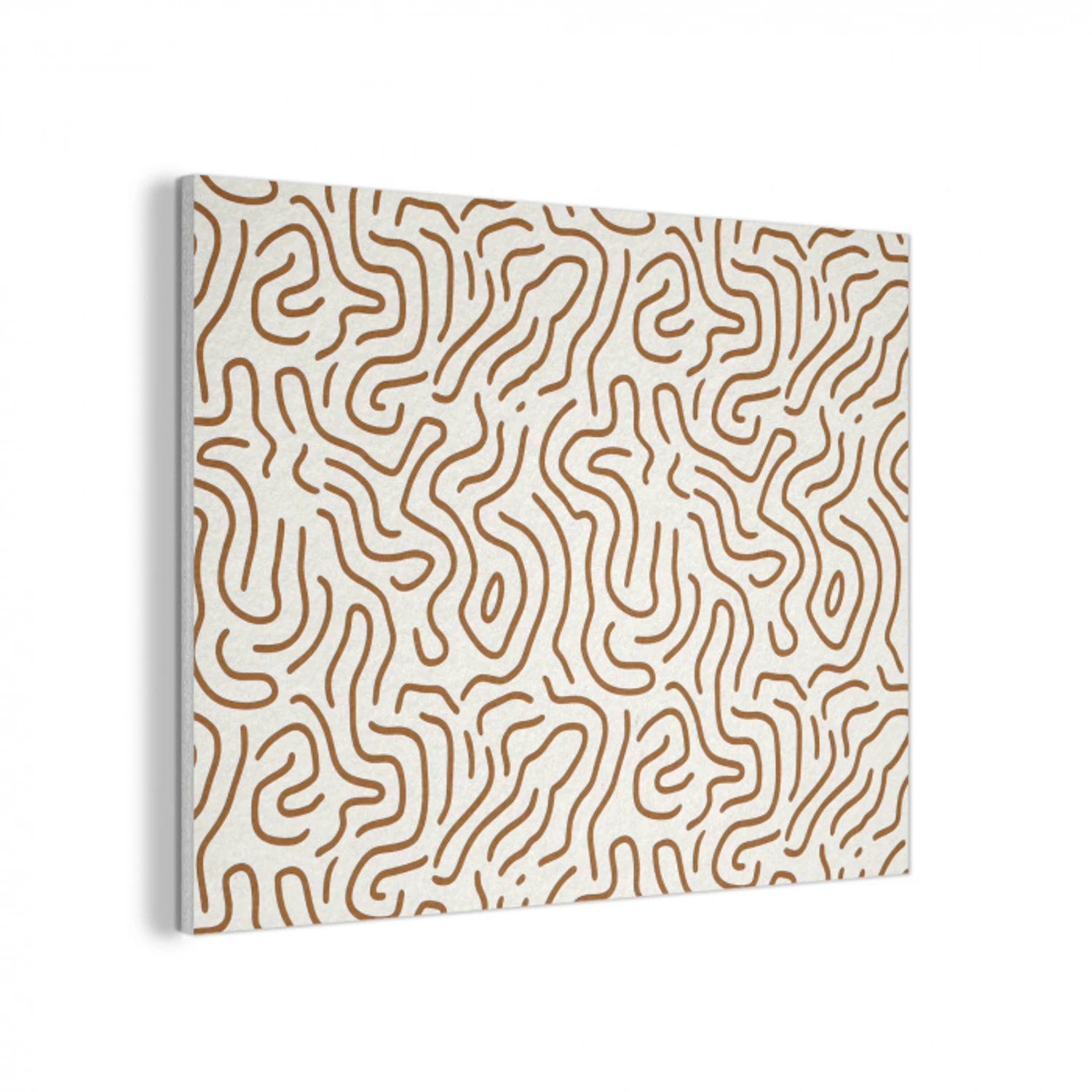 Minimalistisch - Patroon - Terracotta PET vilt klein 837 -3d