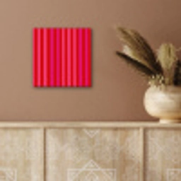 Verticaal - Strepen - Roze aluminium wit klein 46 -sfeer4