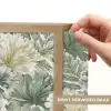 Bladeren - Botanisch - Groen Light Box met batterij (Wandlamp) middel 907 -USP_websiteprintNL