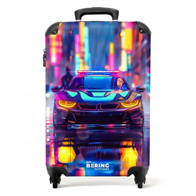 Neon nightcar NBS - Handbagage koffer - Unisex middel -productfoto_recht