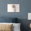 Minimalistisch - Cirkel - Lichtgrijs poster papier klein -sfeer2