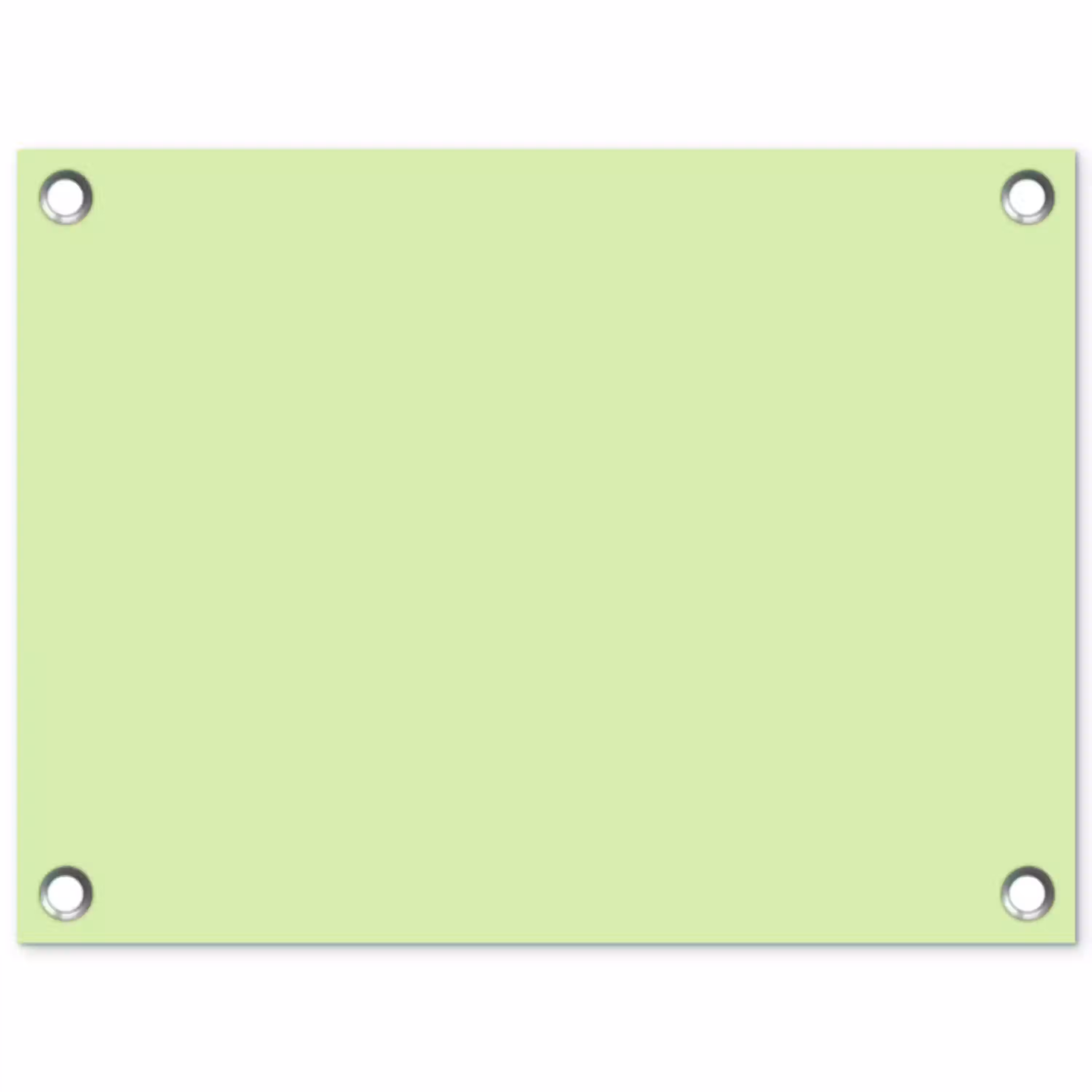 Light - Lime - Groen tuinposter los doek klein 239 -3d