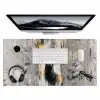 Abstract - Hert - Gewei - Goud Muismat XXL klein -3d