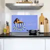 Mok - Koffie - Vrouw - Paars Inductie beschemer met haakjes klein -sfeer2