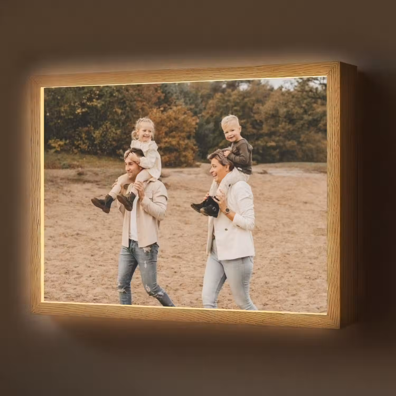 Foto op Lightbox - Wandlamp