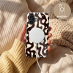 Organisch - Krachtig - Bruin Toughcase MagSafe Apple iPhone 17 klein 1017 -USP_MagsafeV