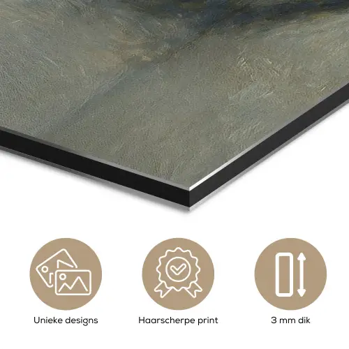 Troffel - Verf - Gereedschap aluminium wit klein -closeup_NL