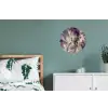 Goud - Paars - Marmer Wandcirkel aluminium klein -slaapkamer
