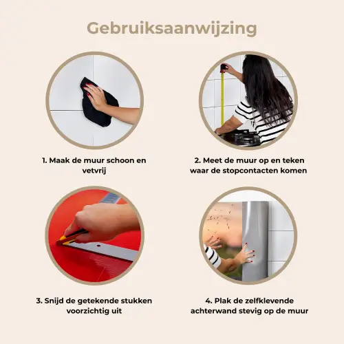 Paardenbloem - Zonsondergang - Veld keuken achterwand 2 middel -gebruiksaanwijzing_NL