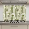 Artistiek - Modern - Groen keuken achterwand spatscherm klein 900 -3d_website