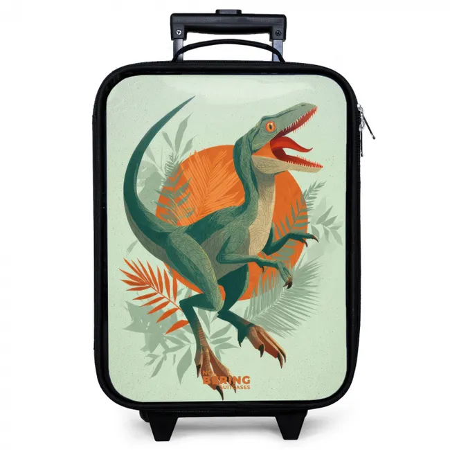 Sluipende jager met bladeren Kinderkoffer - Zwart klein -zzz_website3d