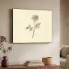 Illustratie - Zwart - Roos Textielframe zwart klein -sfeer3