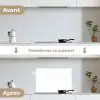 Grafisch - Patroon - Modern keuken achterwand spatscherm klein 900 -voor_na_FR