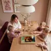 Vrouw - Granaatappel - Herfst - Zonnebril Dienblad Rechthoek middel -sfeer4