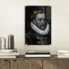 Willem van Oranje - Adriaen Thomasz - Goud plexiglas 5mm klein -sfeer1