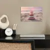 Stenen - Zand - Roze poster papier klein -sfeer1