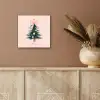 Christmas Season - Kerst - Kerstboom - Roze aluminium wit klein -sfeer4