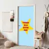 Ster - Today is a good day - Blauw deurposter klein -sfeer6