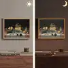 Stilleven met kazen - Kunstwerk - Oude meesters Light Box met batterij (Wandlamp) middel -sfeer3