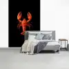 Kreeft - Papier - Origami papier - Rood fotobehang vinyl groot -slaapkamer