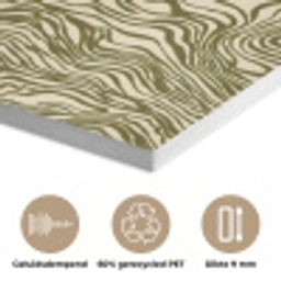 Abstract - Marmer - Groen PET vilt klein 837 -closeup_NL