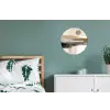 Minimalistisch - Landschap - Dimensie Wandcirkel aluminium klein -slaapkamer