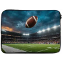 Football - Bal - Stadion - Sport laptophoes neopreen klein -zkaufland3dotto