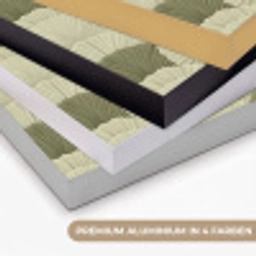 Bladeren - Structuur - Groen Textielframe zwart klein 947 -USP_kleurenDE