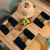 Gouden tropische vrucht Placemat vinyl groot -zzsfeer5_Kitchenyeah-website