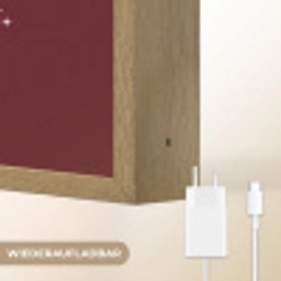 love your damn self - Cirkel - Glitter - Rood Light Box met batterij (Wandlamp) middel -USP_websiteoplaadbaarDE
