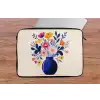Vaas - Bloemen - Boeket laptophoes neopreen klein -tafel
