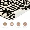 Geometrisch - Figuren - Zwart deurposter klein 289 -closeup_NL