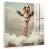 Giraffe - Wilde dieren - Bad -  Schuim plexiglas 5mm klein -zzzproduct_nieuw