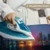 Skyline - Penseelstreken - Donkerblauw - Lichtgevend Wandkleed katoen klein -sfeer9