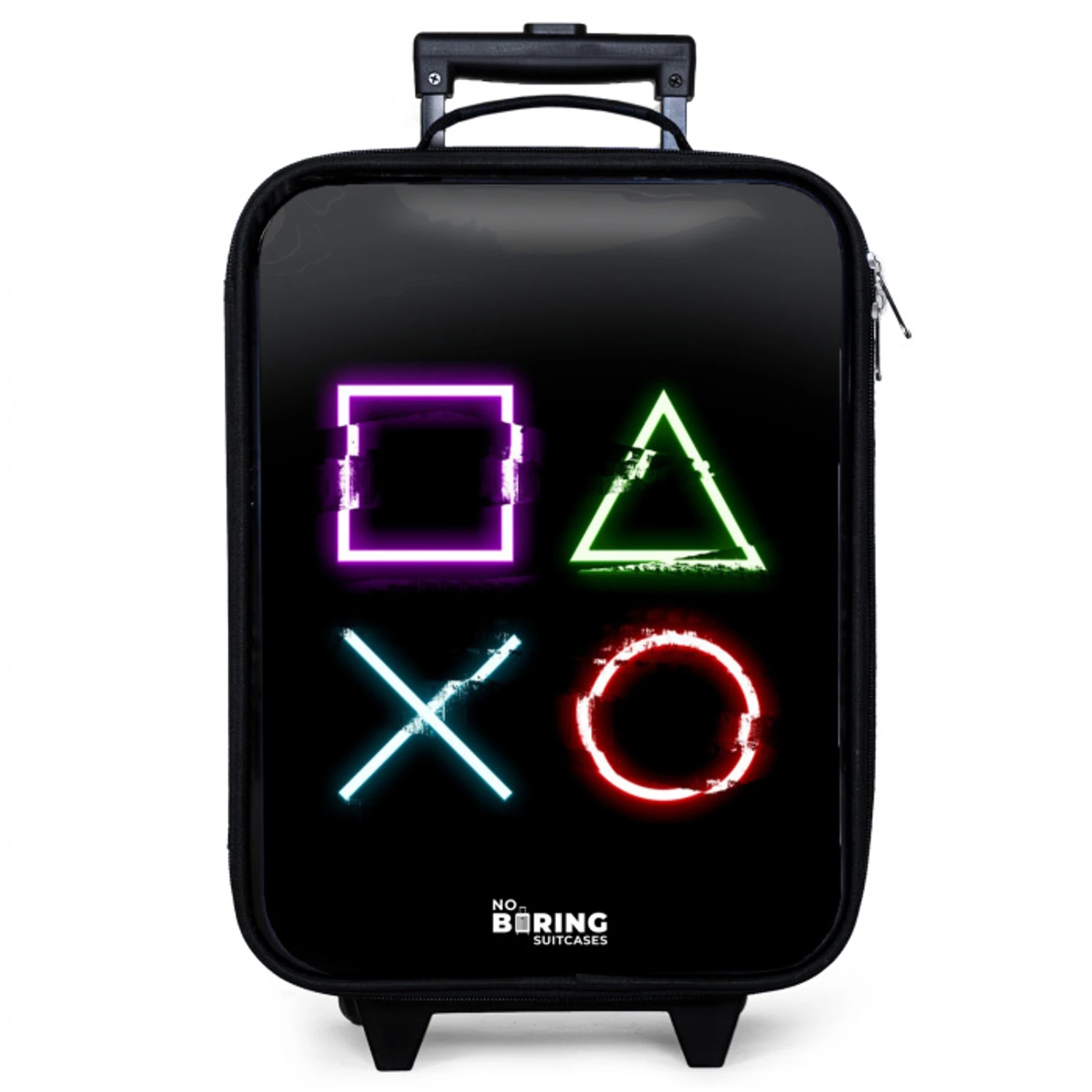 Knoppen van een gameconsole Kinderkoffer - Zwart klein -zzz_website3d