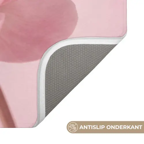 Bloem - Pioenroos - Roze WCmat klein -USP_AntislipNL