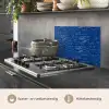 Verf - Strepen - Blauw keuken achterwand spatscherm klein 900 -usp_NL
