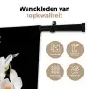 Orchidee - Bloemen - Planten - Botanisch Wandkleed katoen klein -sfeer2