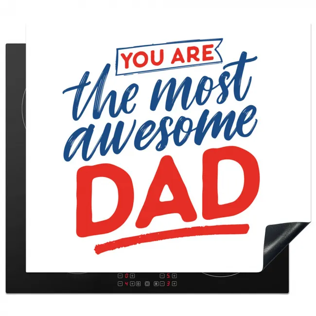 Inductie beschermer - Papa - Vaderdag - Spreuken