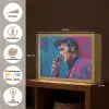 Zingende man - Glitterjas - Microfoon Light Box met batterij (Wandlamp) middel -USP_websiteoverzichtNL