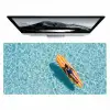 Surfboard - Water - Badpak - Oranje Muismat XXL klein -zzz3d