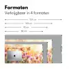 Vlinders - Oranje - Bloemen Muismat XXL klein -sfeer5