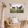 Koeien - Licht - Gras - Dieren Wandkleed katoen klein -wsfeer5_kind